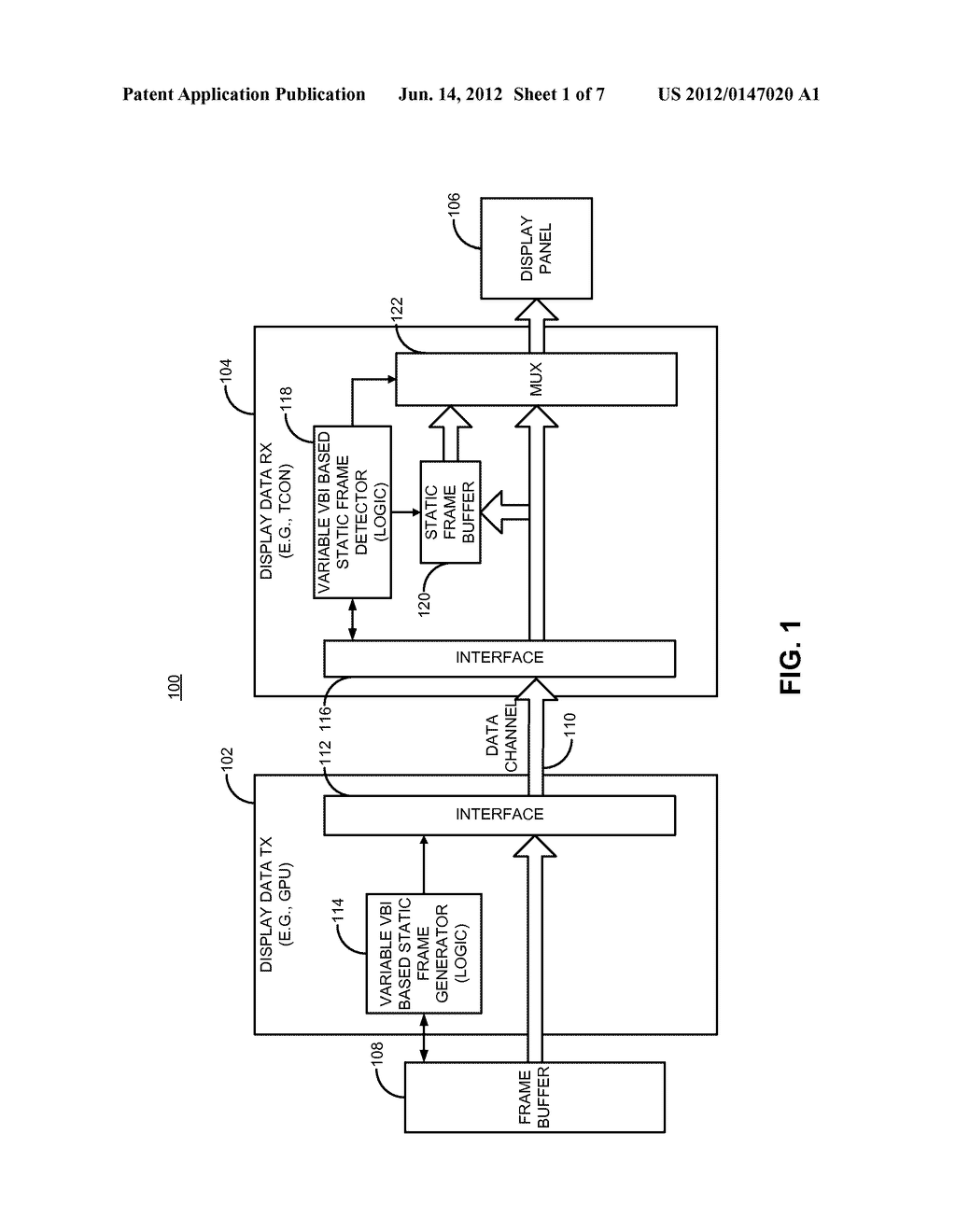 METHOD AND APPARATUS FOR PROVIDING INDICATION OF A STATIC FRAME - diagram, schematic, and image 02