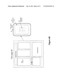 Systems and methods for viewing larger than screen size digital content on     display screens without zooming & scrolling diagram and image