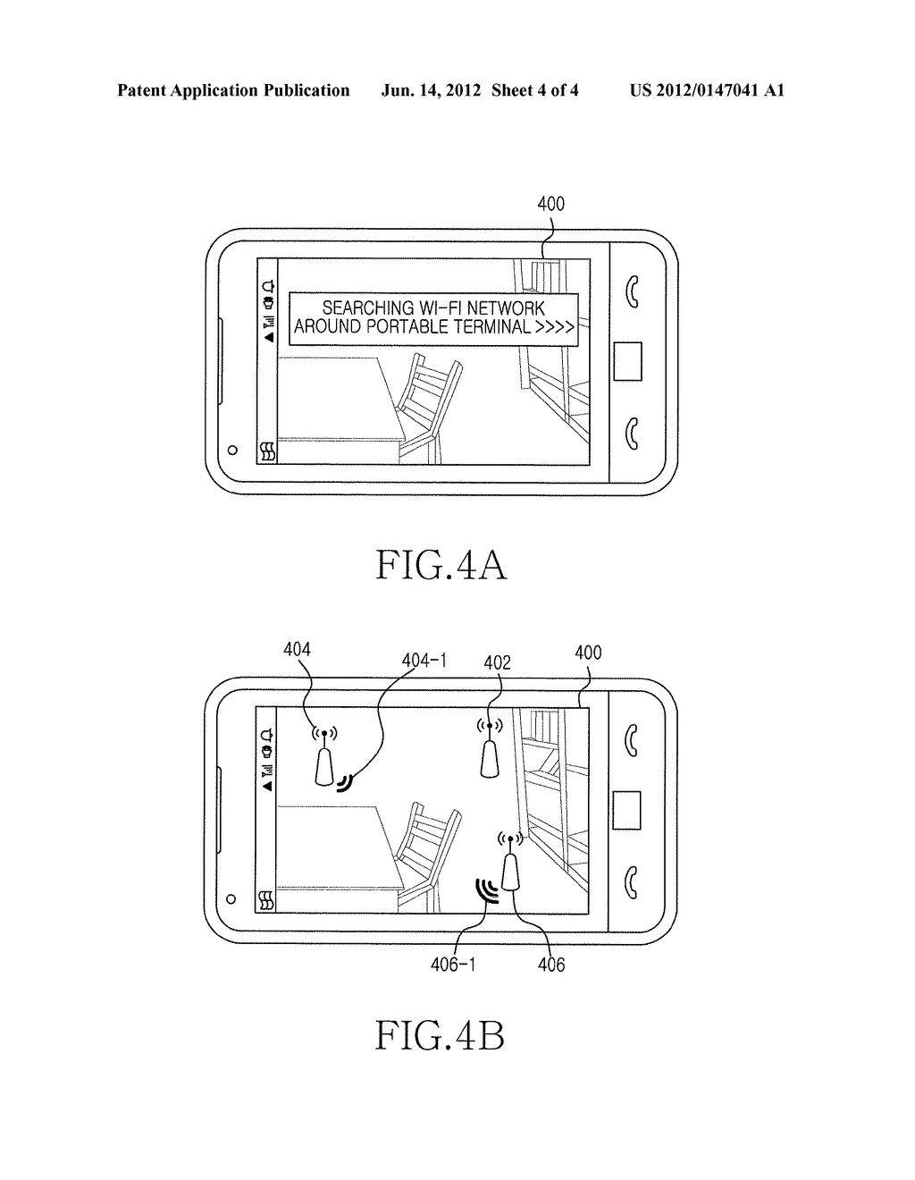 APPARATUS AND METHOD FOR SEARCHING ACCESS POINTS IN PORTABLE TERMINAL - diagram, schematic, and image 05