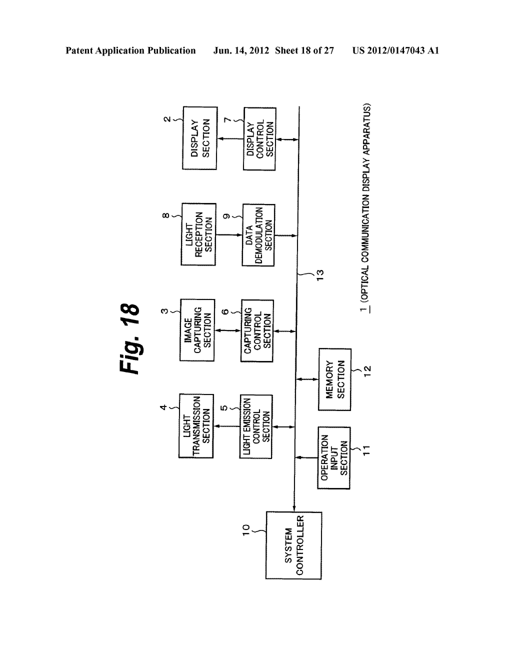 OPTICAL COMMUNICATION APPARATUS AND OPTICAL COMMUNICATION METHOD - diagram, schematic, and image 19