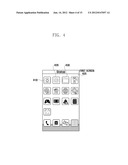 METHOD AND SYSTEM FOR DISPLAYING SCREENS ON THE TOUCH SCREEN OF A MOBILE     DEVICE diagram and image