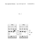 METHOD AND SYSTEM FOR DISPLAYING SCREENS ON THE TOUCH SCREEN OF A MOBILE     DEVICE diagram and image