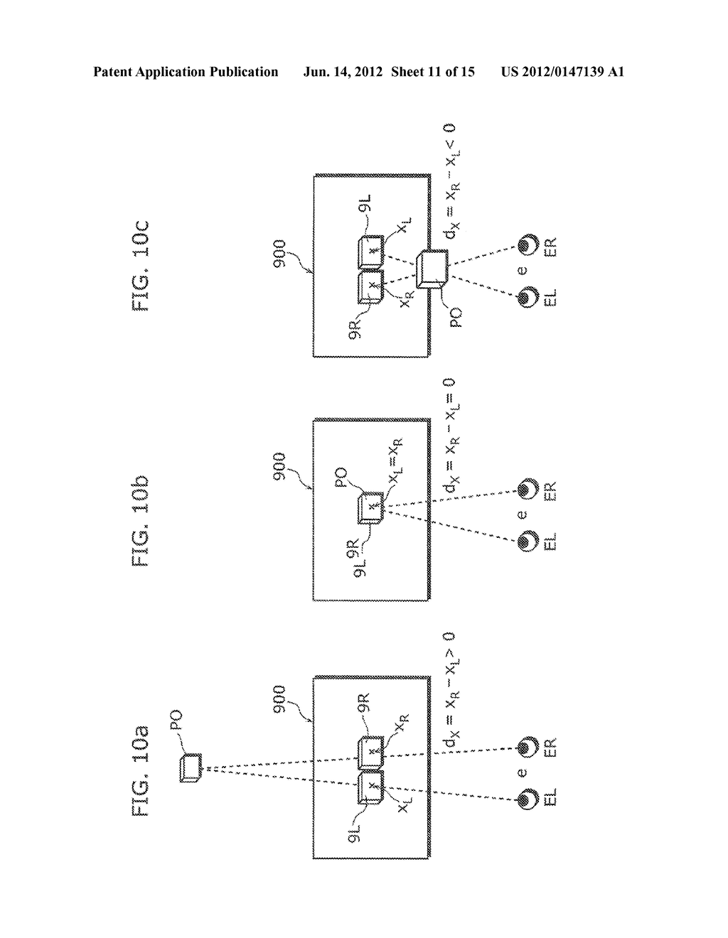 STEREOSCOPIC IMAGE ALIGNING APPARATUS, STEREOSCOPIC IMAGE ALIGNING METHOD,     AND PROGRAM OF THE SAME - diagram, schematic, and image 12