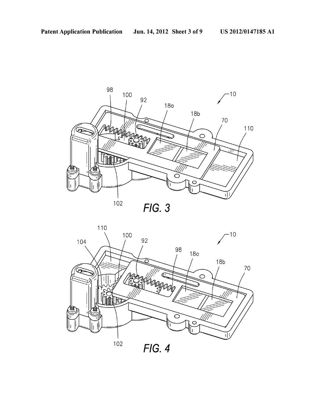 MECHANICAL DEVICE FOR SWITCHING AN OPTICAL LENS FILTER FOR A CAMERA - diagram, schematic, and image 04