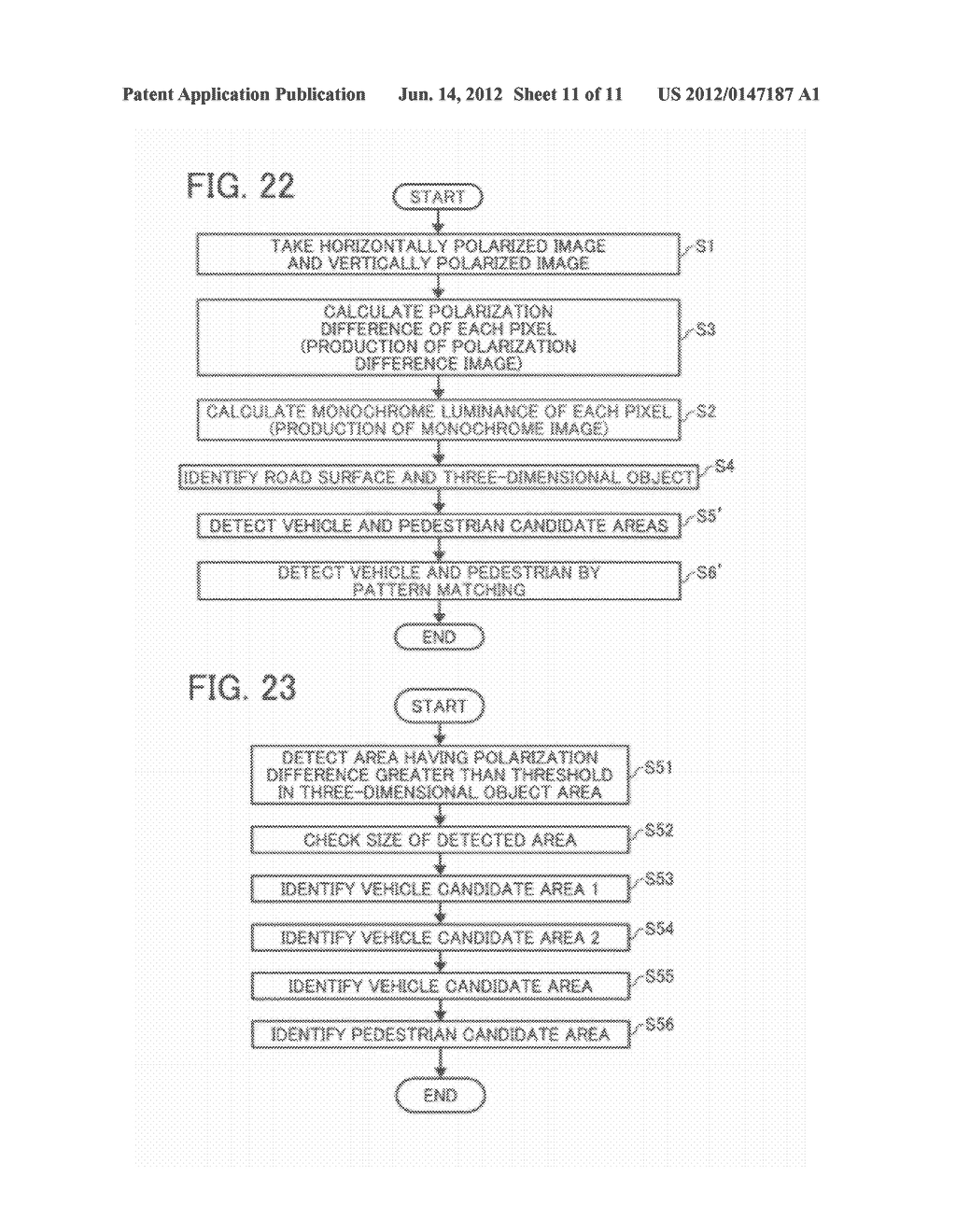 VEHICLE DETECTION DEVICE AND VEHICLE DETECTION METHOD - diagram, schematic, and image 12