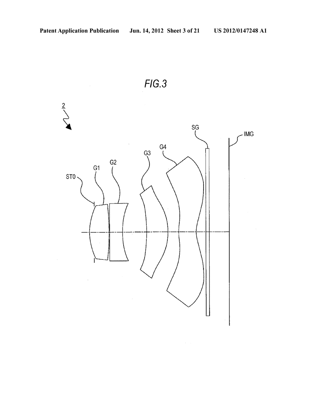 IMAGING LENS AND IMAGING APPARATUS - diagram, schematic, and image 04