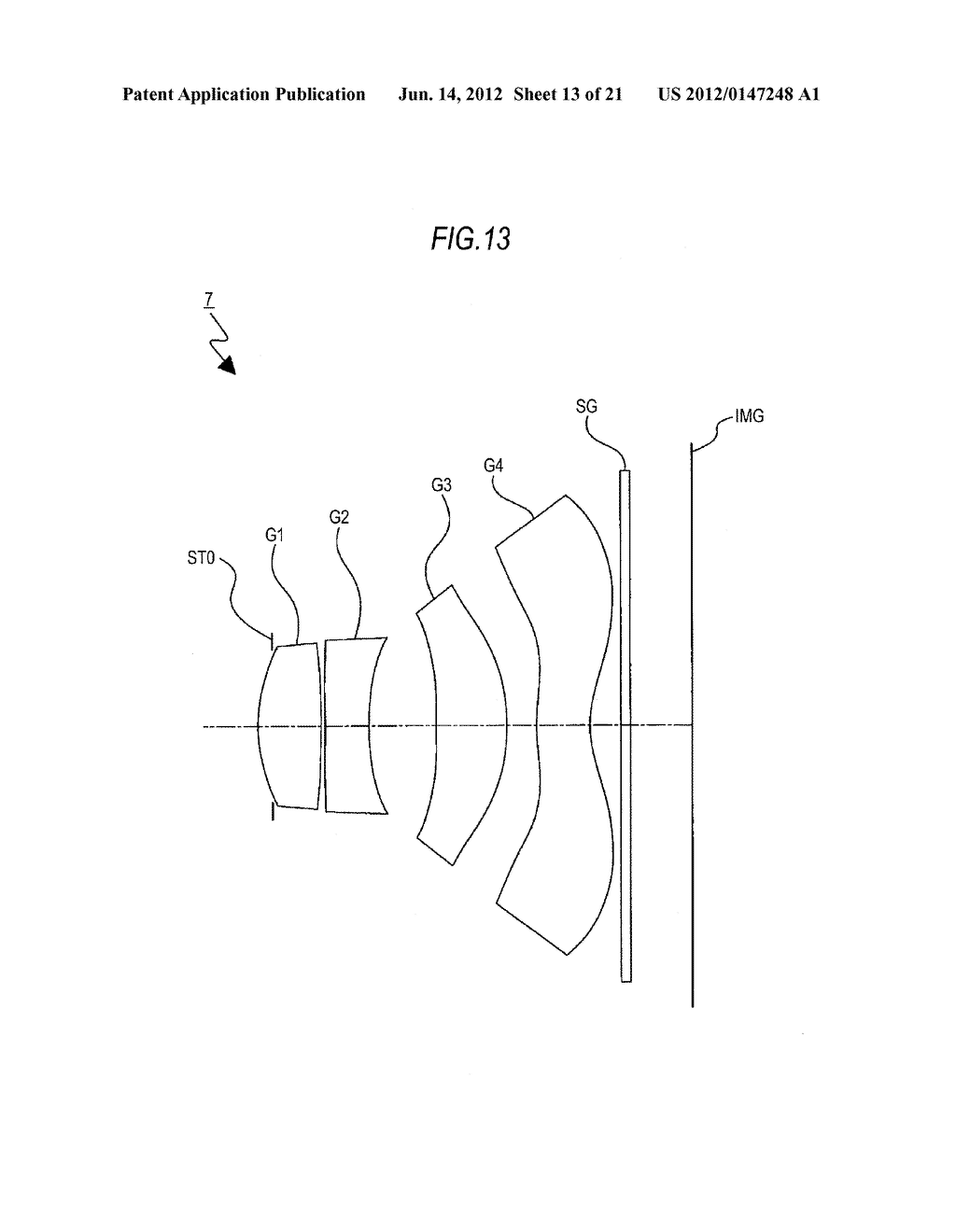 IMAGING LENS AND IMAGING APPARATUS - diagram, schematic, and image 14