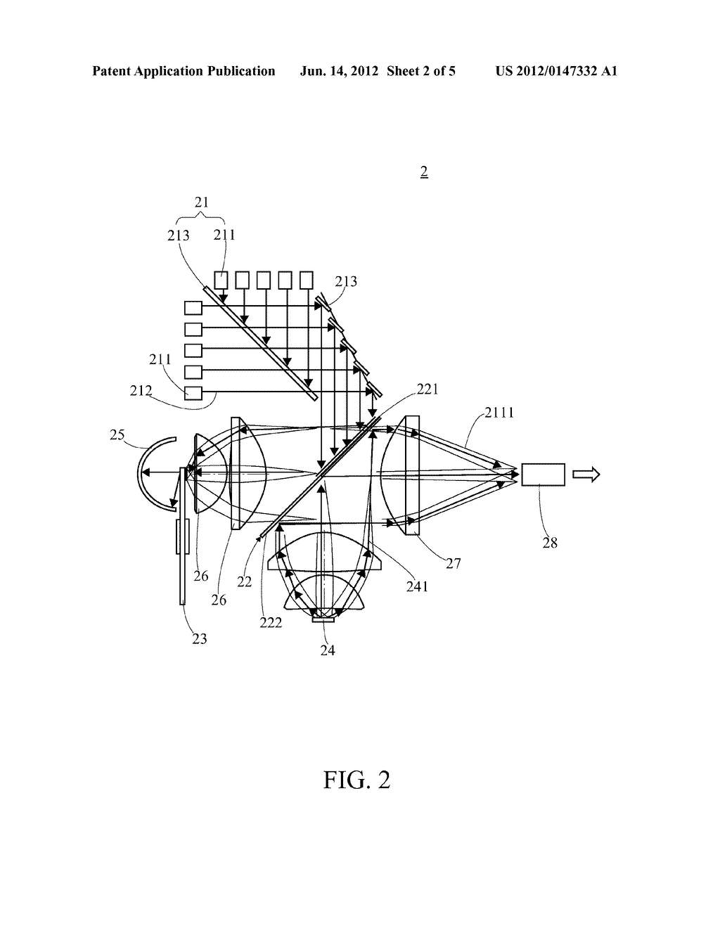 ILLUMINATION SYSTEM AND PROJECTION DEVICE COMPRISING THE SAME - diagram, schematic, and image 03