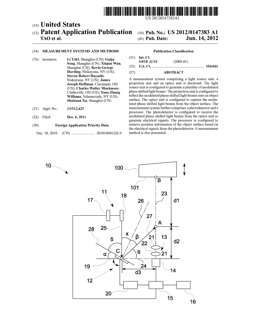 MEASUREMENT SYSTEMS AND METHODS - diagram, schematic, and image 01