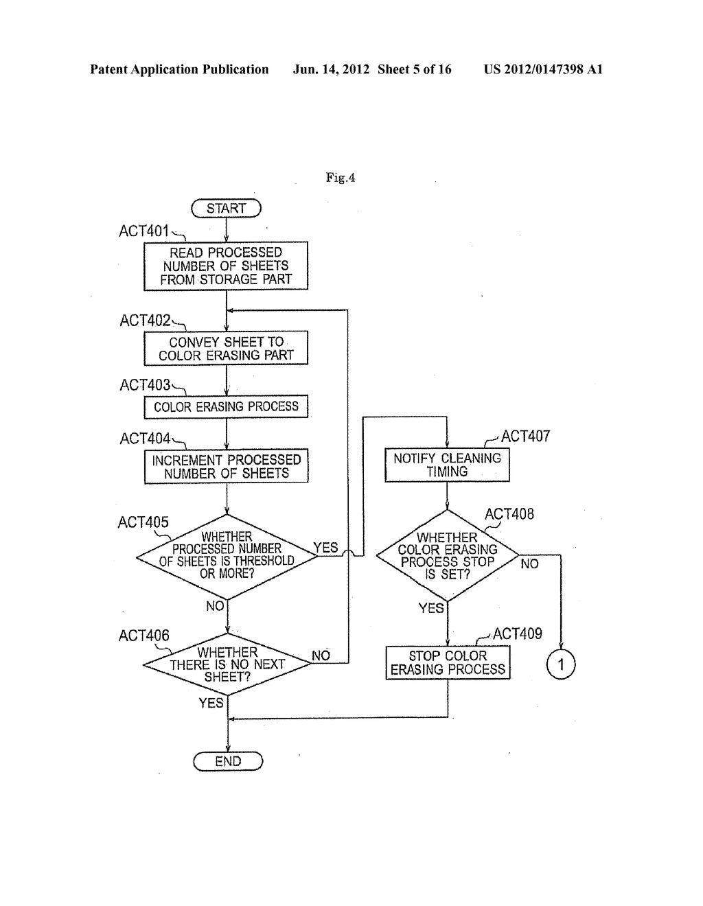 COLOR ERASING APPARATUS AND CONTROL METHOD OF THE COLOR ERASING APPARATUS - diagram, schematic, and image 06