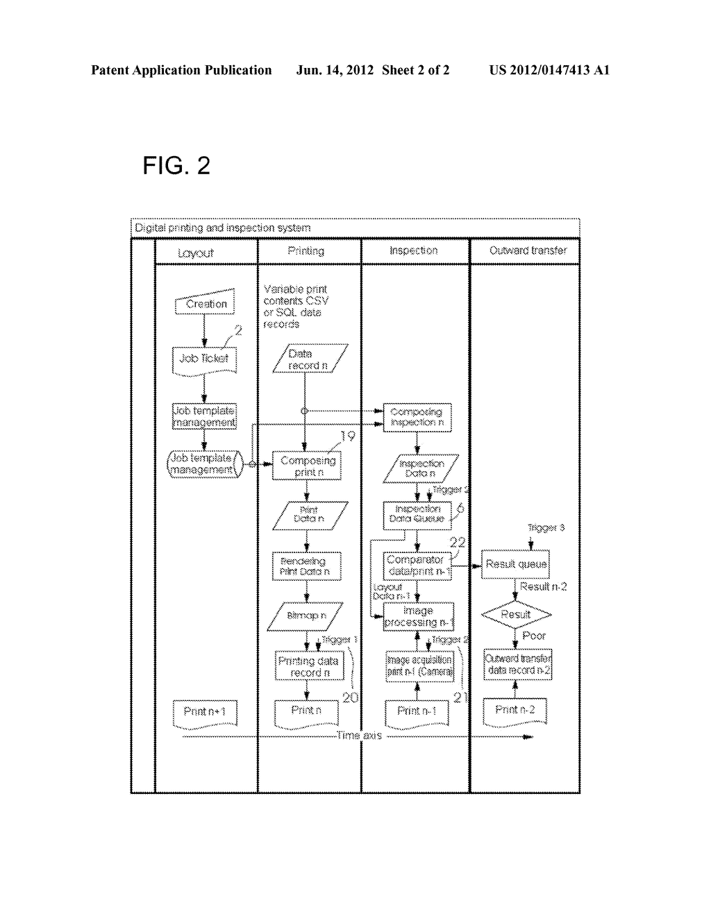 SYSTEM AND METHOD FOR PRODUCING AND INSPECTING PRINTS HAVING STATIC AND     VARIABLE CONTENTS - diagram, schematic, and image 03