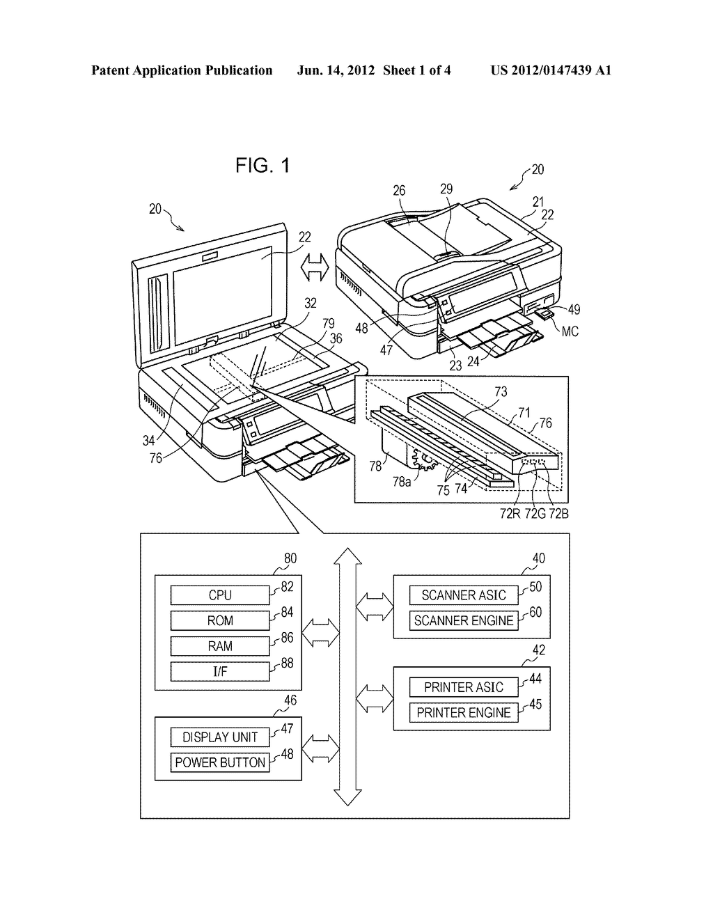 IMAGE READING APPARATUS, CONTROL METHOD THEREOF, AND RECORDING MEDIUM - diagram, schematic, and image 02