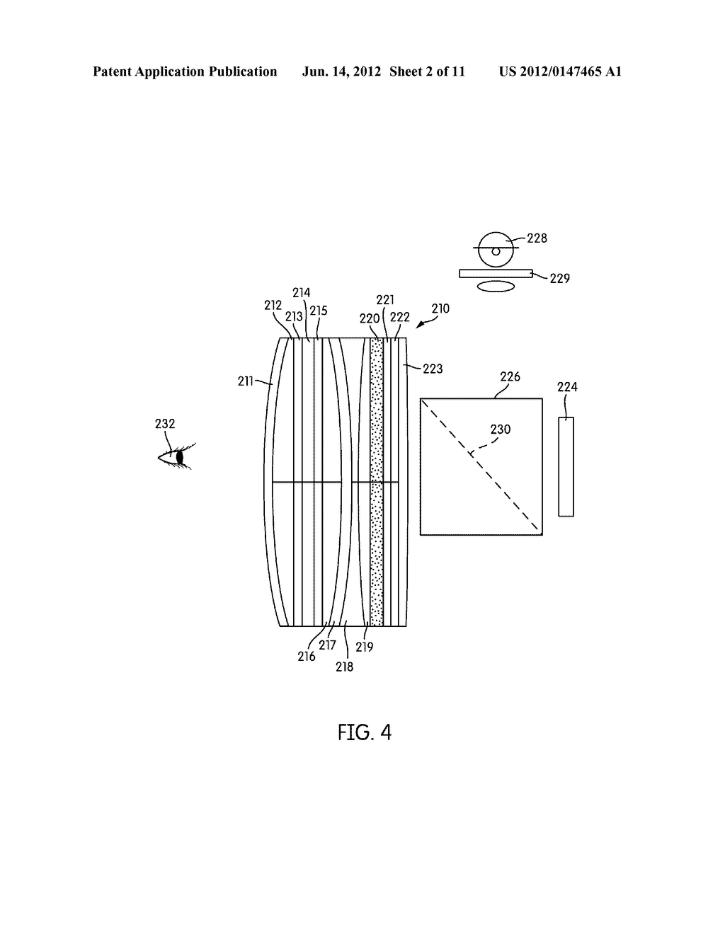 COLLIMATING OPTICAL MEMBER FOR REAL WORLD SIMULATION - diagram, schematic, and image 03