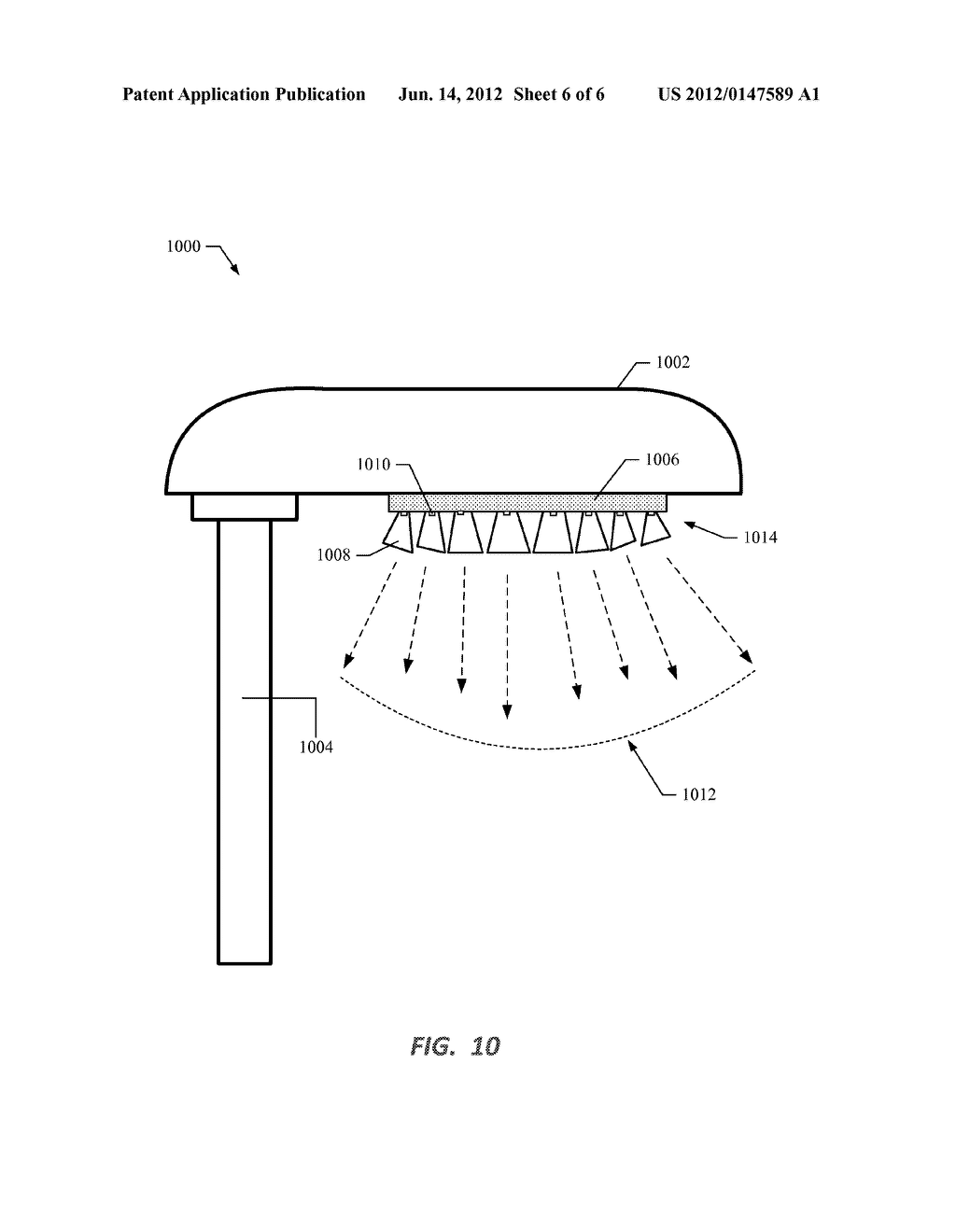 System for Providing a Directional LED Array - diagram, schematic, and image 07