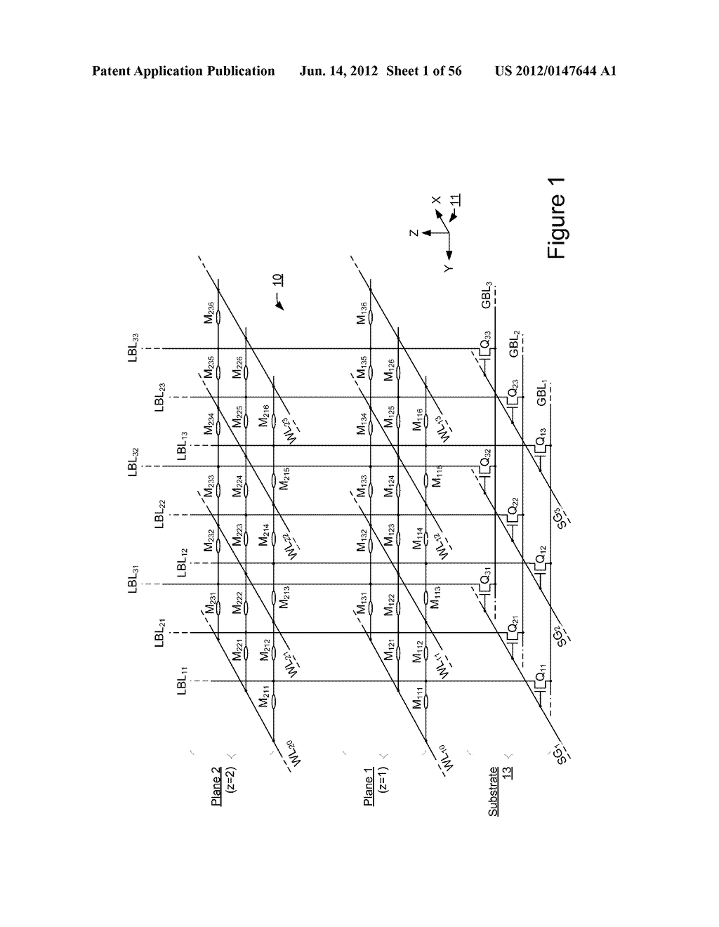 CONTINUOUS MESH THREE DIMENSIONAL NON-VOLATILE STORAGE WITH VERTICAL     SELECT DEVICES - diagram, schematic, and image 02