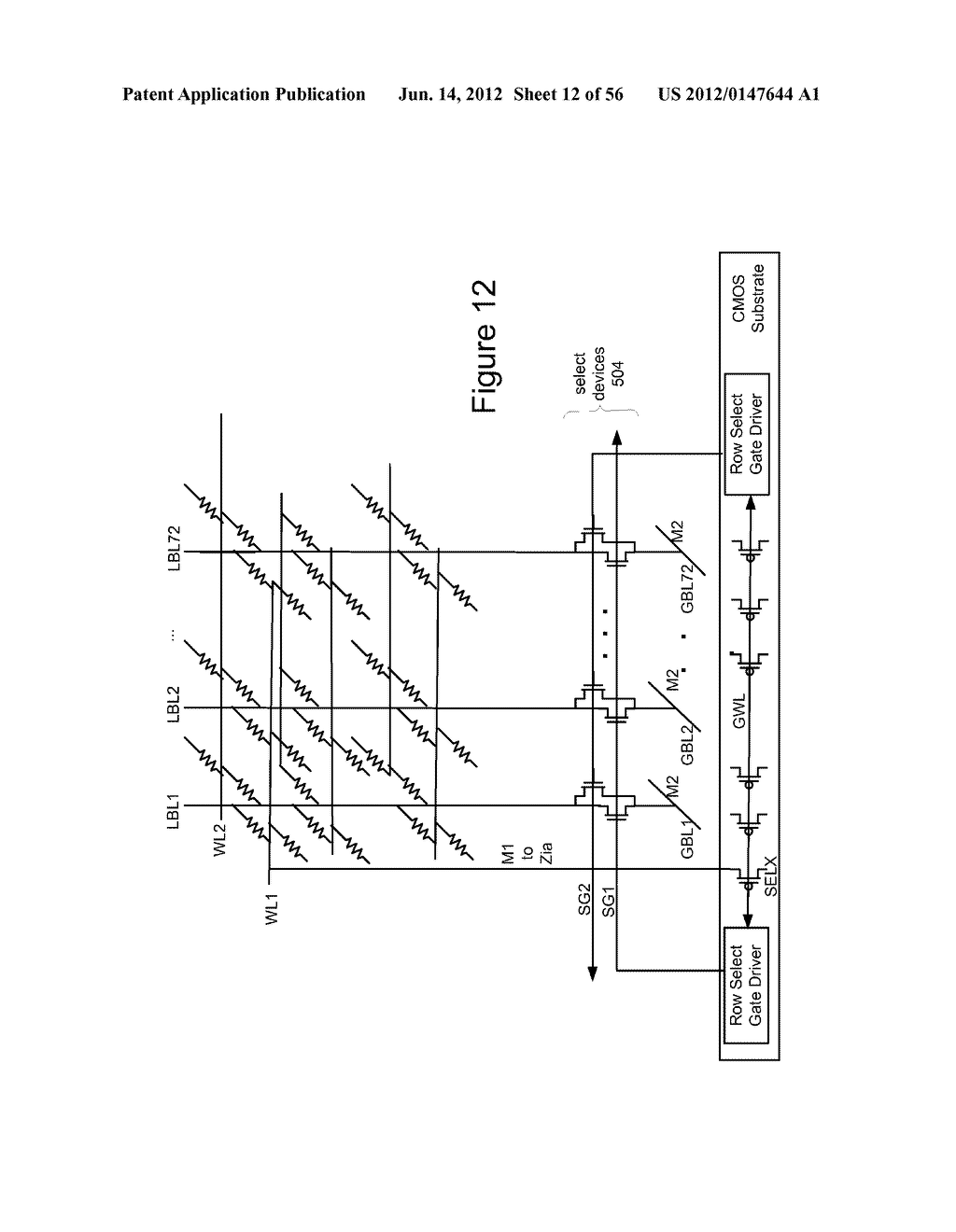 CONTINUOUS MESH THREE DIMENSIONAL NON-VOLATILE STORAGE WITH VERTICAL     SELECT DEVICES - diagram, schematic, and image 13