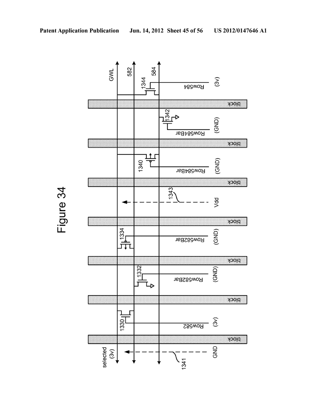 THREE DIMENSIONAL NON-VOLATILE STORAGE WITH CONNECTED WORD LINES - diagram, schematic, and image 46