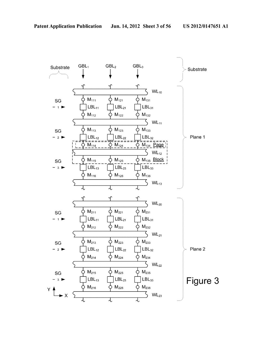 THREE DIMENSIONAL NON-VOLATILE STORAGE WITH DUAL LAYERS OF SELECT DEVICES - diagram, schematic, and image 04