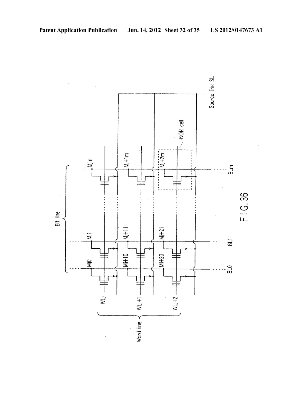 SEMICONDUCTOR MEMORY DEVICE USING ONLY SINGLE-CHANNEL TRANSISTOR TO APPLY     VOLTAGE TO SELECTED WORD LINE - diagram, schematic, and image 33