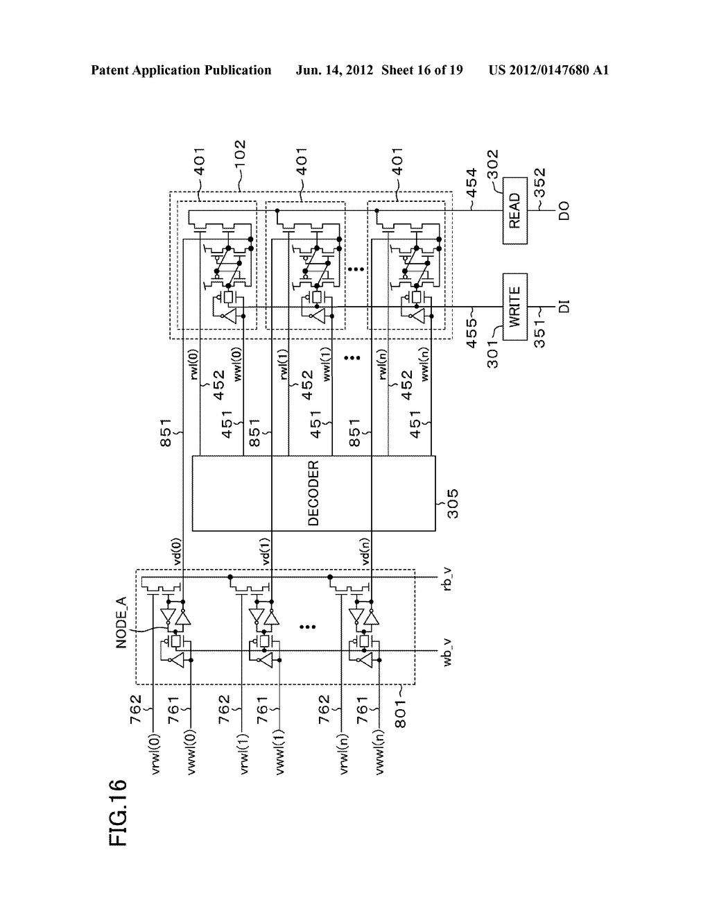 SEMICONDUCTOR MEMORY DEVICE - diagram, schematic, and image 17