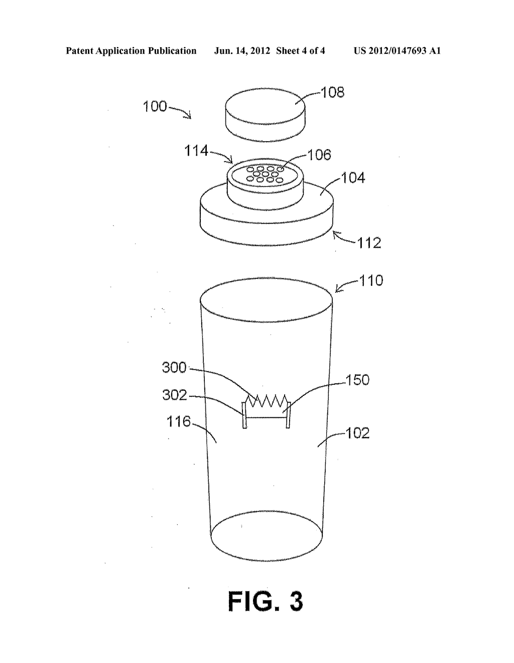 ICE-SHAVING COCKTAIL SHAKER - diagram, schematic, and image 05