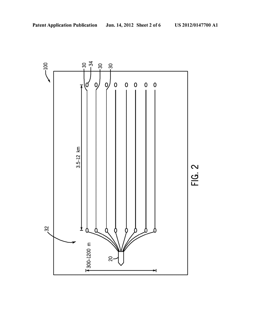 Determining Streamer Depth and Sea Surface Profile - diagram, schematic, and image 03