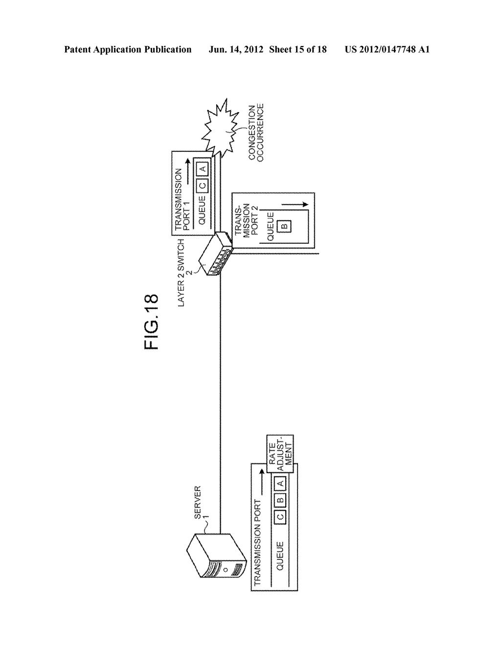 COMPUTER READABLE STORAGE MEDIUM STORING CONGESTION CONTROL PROGRAM,     INFORMATION PROCESSING APPARATUS, AND CONGESTION CONTROL METHOD - diagram, schematic, and image 16