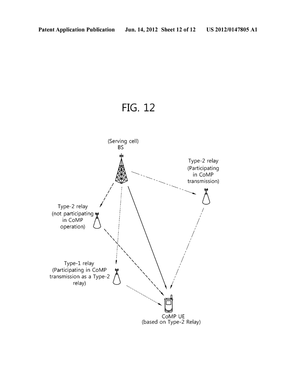 METHOD AND APPARATUS FOR MULTICELL COOPERATIVE COMMUNICATION - diagram, schematic, and image 13