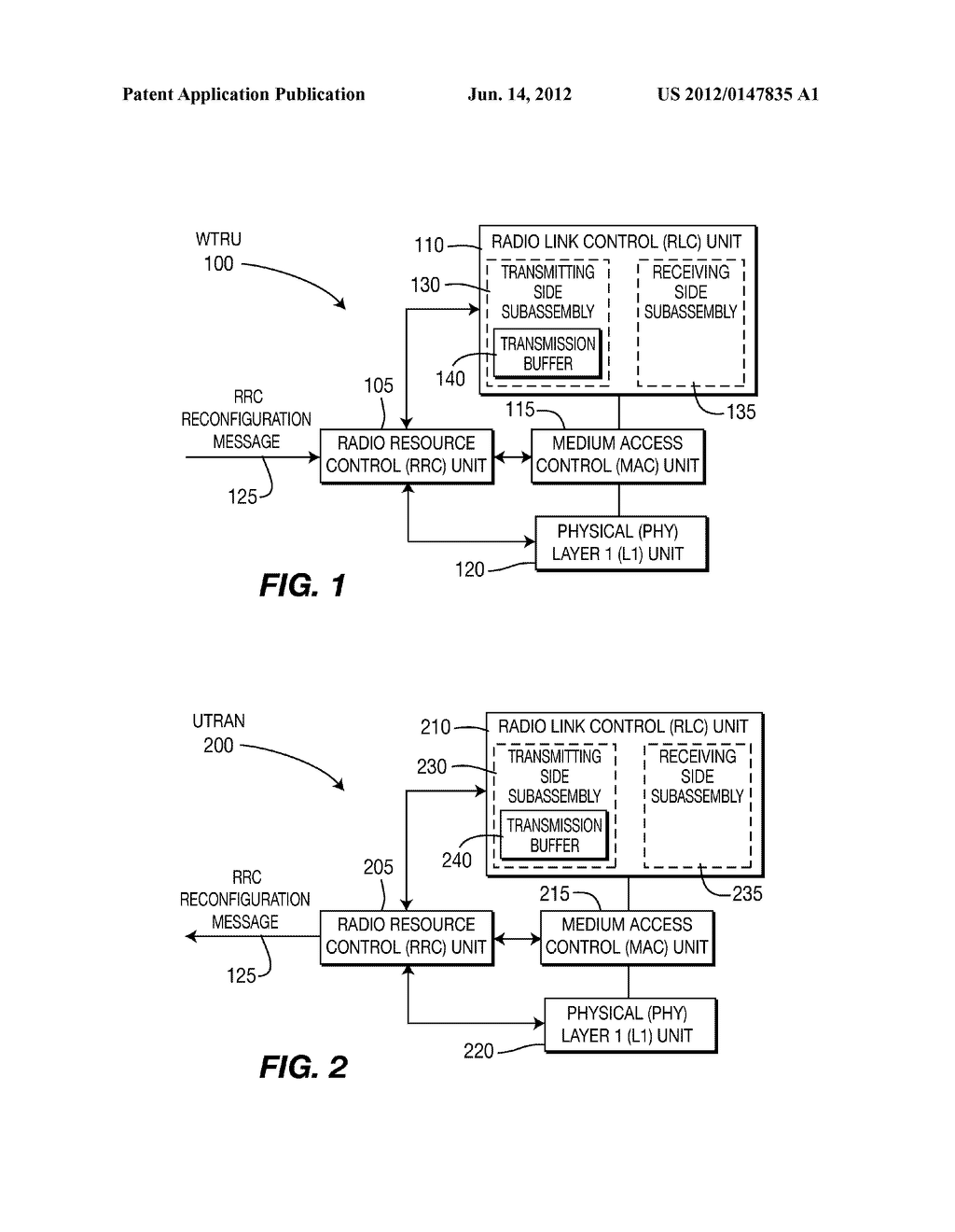 WIRELESS COMMUNICATION METHOD AND APPARATUS FOR SUPPORTING RECONFIGURATION     OF RADIO LINK CONTROL PARAMETERS - diagram, schematic, and image 02