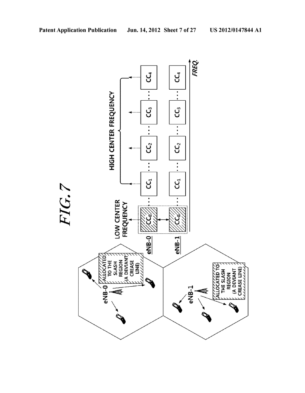 METHOD AND SYSTEM FOR ALLOCATING RESOURCES FOR COMPONENT CARRIERS IN A     WIRELESS COMMUNICATION SYSTEM - diagram, schematic, and image 08