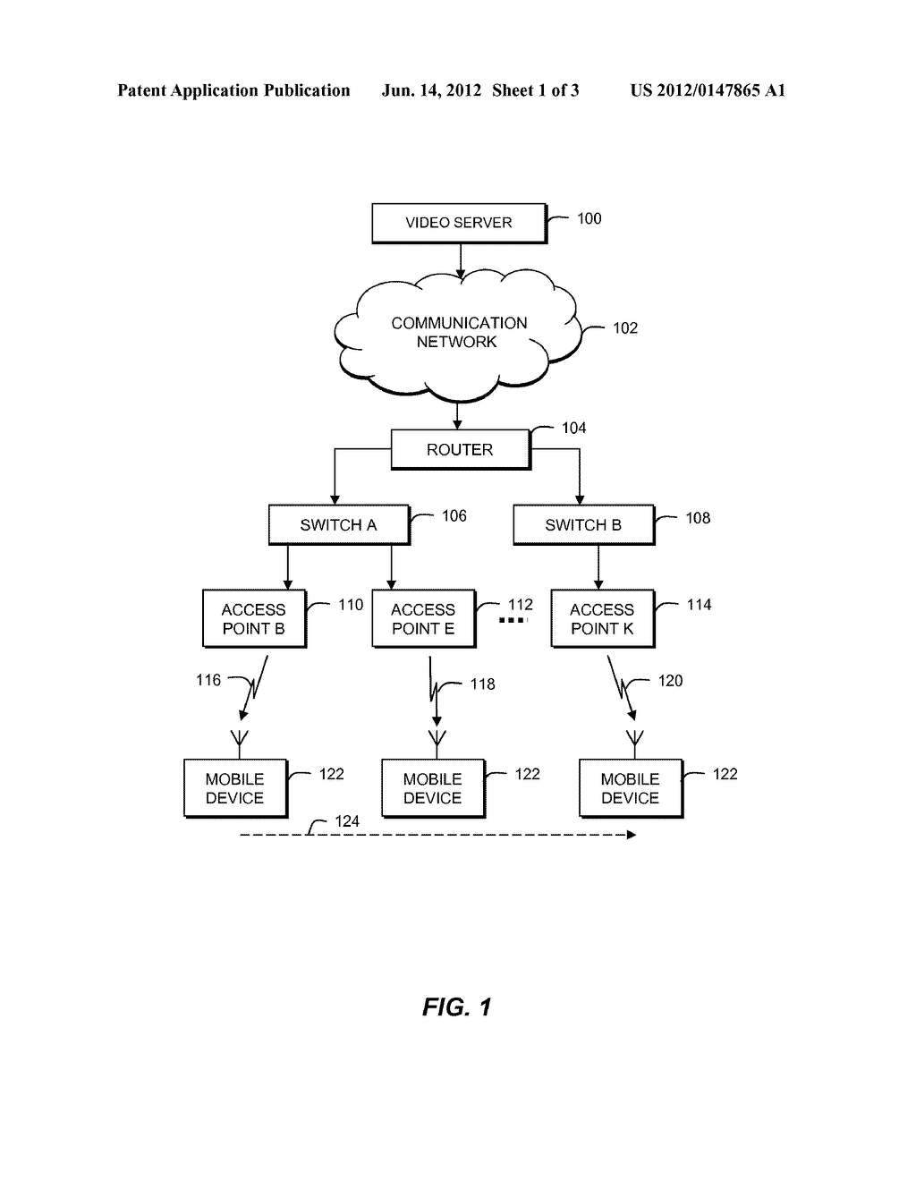 VIDEO CACHING IN A WIRELESS COMMUNICATION NETWORK - diagram, schematic, and image 02