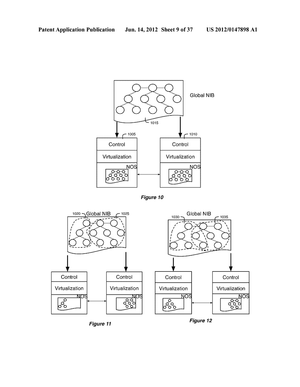 NETWORK CONTROL APPARATUS AND METHOD FOR CREATING AND MODIFYING LOGICAL     SWITCHING ELEMENTS - diagram, schematic, and image 10