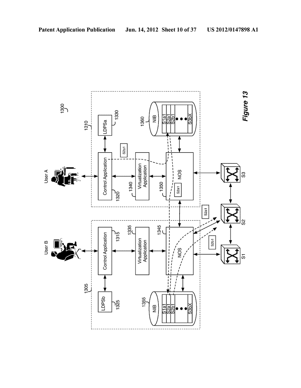 NETWORK CONTROL APPARATUS AND METHOD FOR CREATING AND MODIFYING LOGICAL     SWITCHING ELEMENTS - diagram, schematic, and image 11