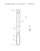 Non-Mercury Non-Electronic Clinical Thermometer with a Protective     Structure diagram and image