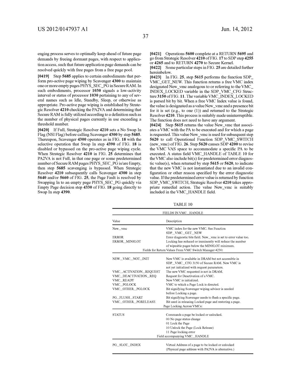 METHODS, APPARATUS, AND SYSTEMS FOR SECURE DEMAND PAGING AND OTHER PAGING     OPERATIONS FOR PROCESSOR DEVICES - diagram, schematic, and image 62