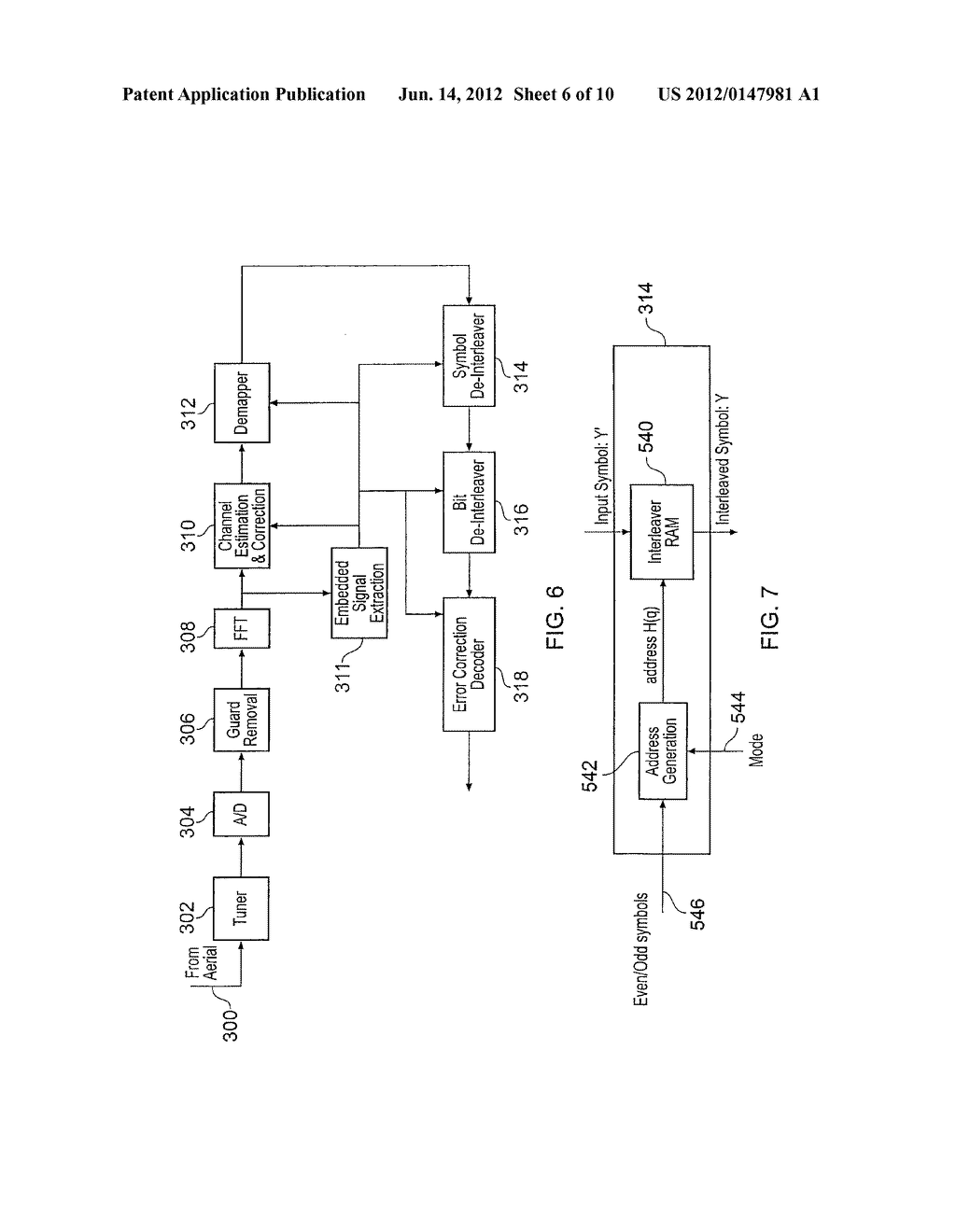4K MODE INTERLEAVER WITH ODD INTERLEAVING ONLY AND PER OFDM SYMBOL     PERMUTATION CODE CHANGE IN A DIGITAL VIDEO BROADCASTING (DVB) STANDARD - diagram, schematic, and image 07