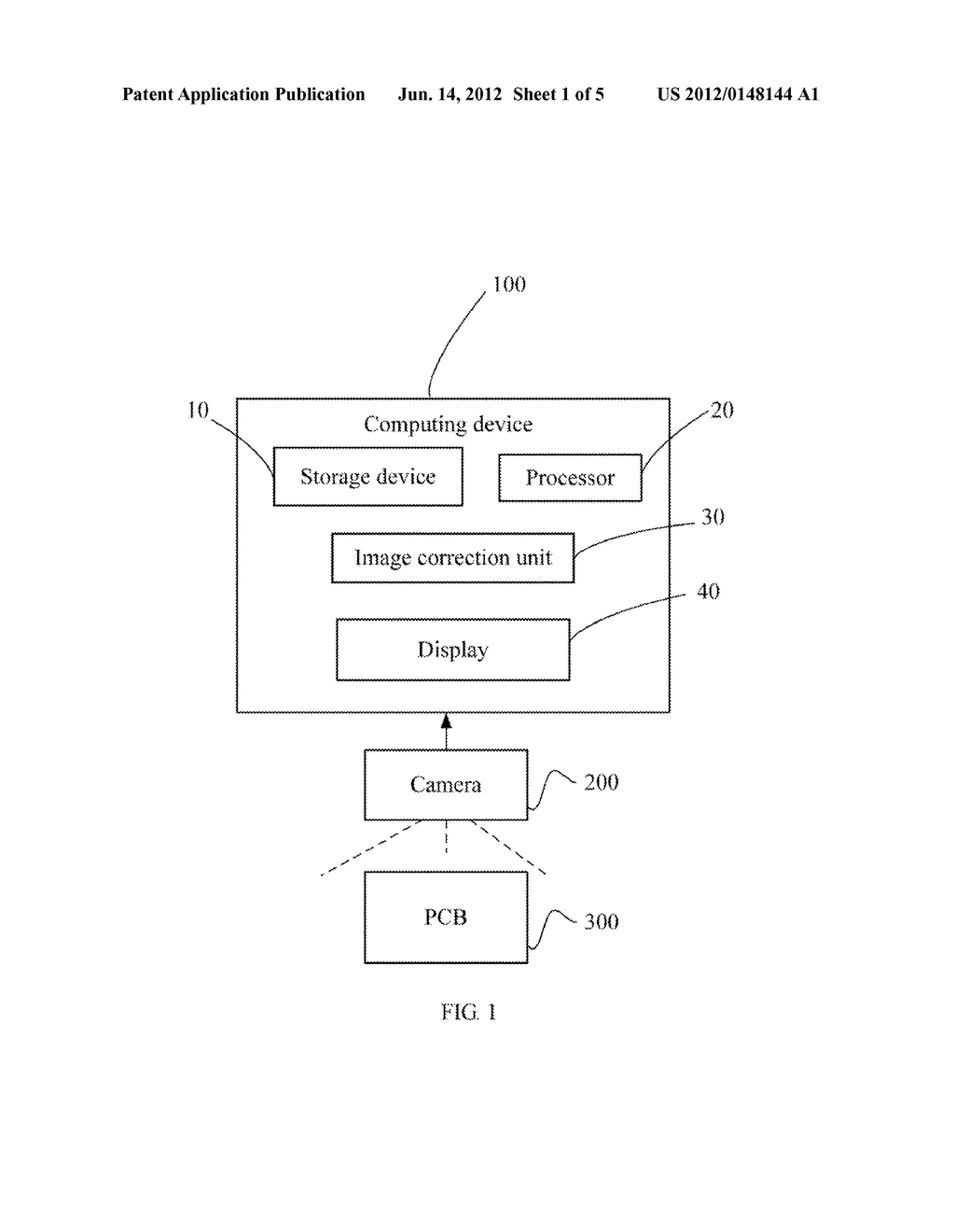 COMPUTING DEVICE AND IMAGE CORRECTION METHOD - diagram, schematic, and image 02