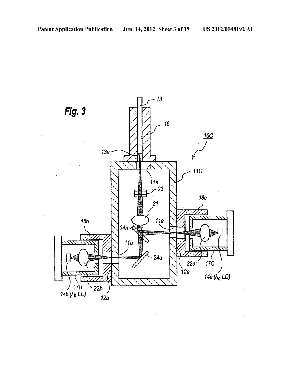 OPTICAL MODULE HAVING FOCUSED OPTICAL COUPLING SYSTEM FOR SINGLE FIBER - diagram, schematic, and image 04