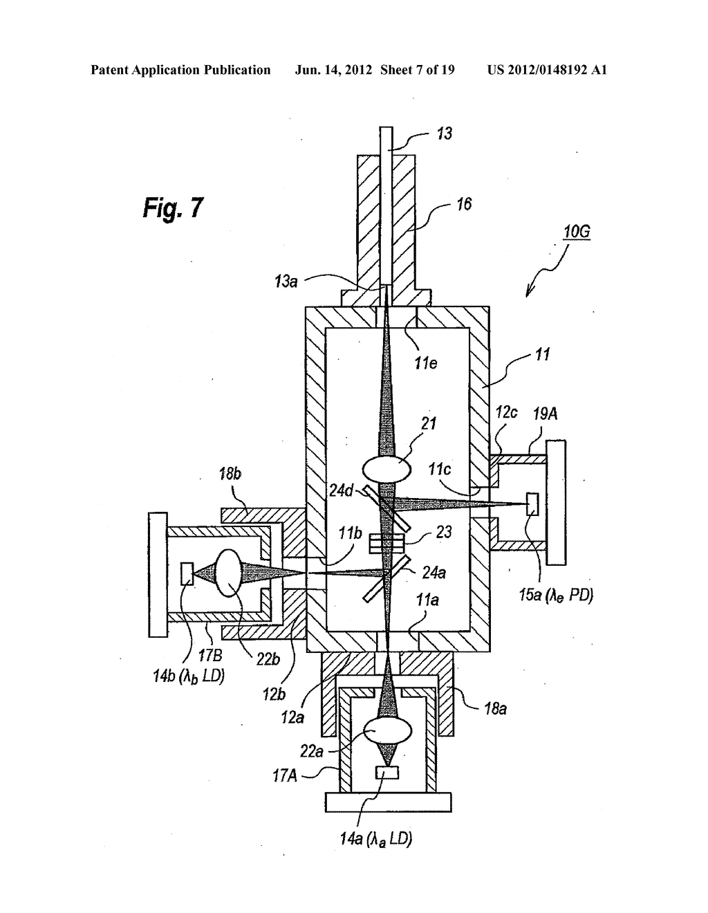 OPTICAL MODULE HAVING FOCUSED OPTICAL COUPLING SYSTEM FOR SINGLE FIBER - diagram, schematic, and image 08