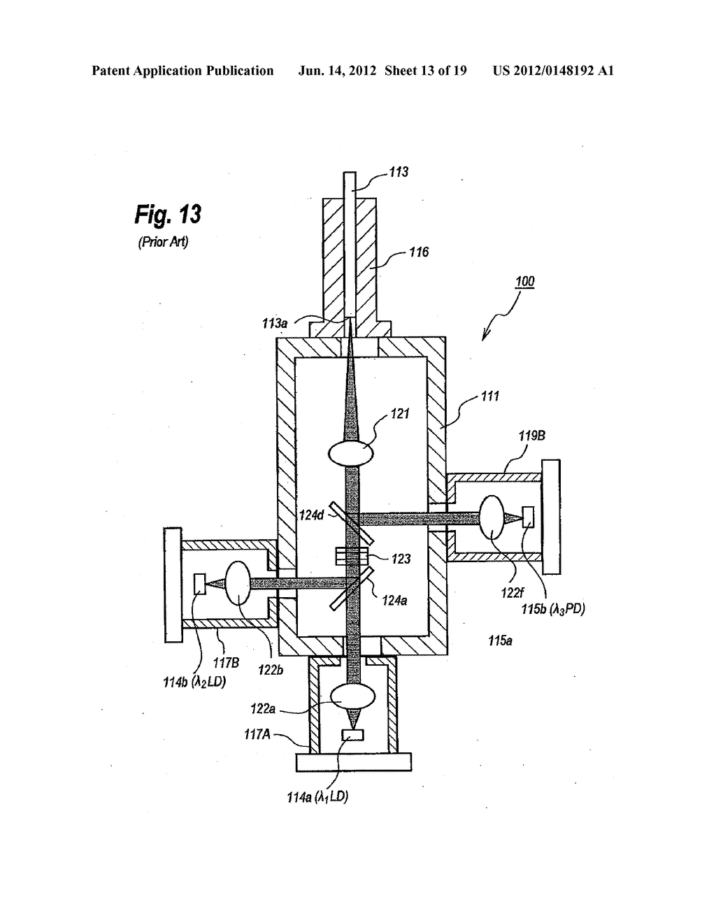 OPTICAL MODULE HAVING FOCUSED OPTICAL COUPLING SYSTEM FOR SINGLE FIBER - diagram, schematic, and image 14