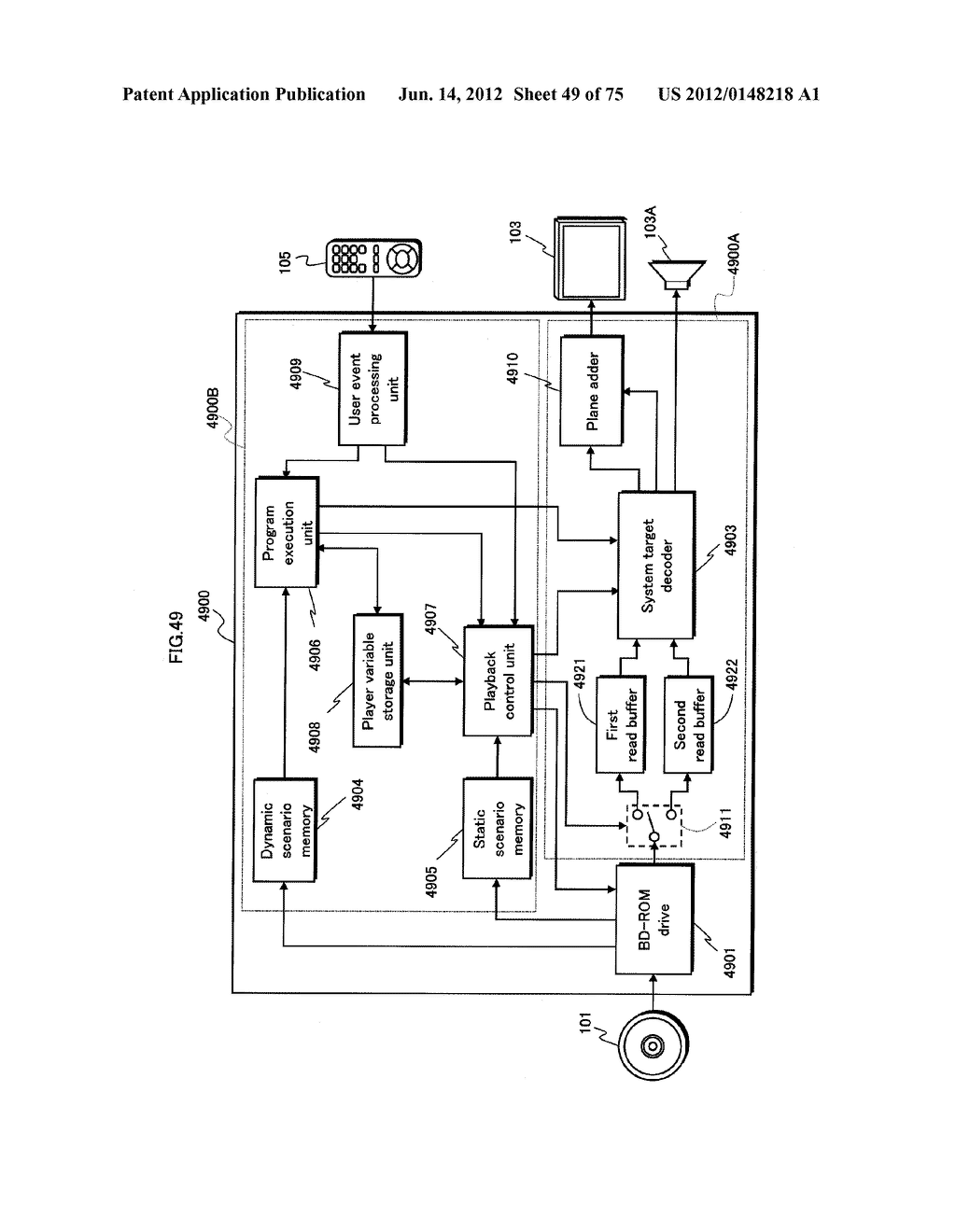 RECORDING MEDIUM, PLAYBACK DEVICE, AND INTEGRATED CIRCUIT - diagram, schematic, and image 50