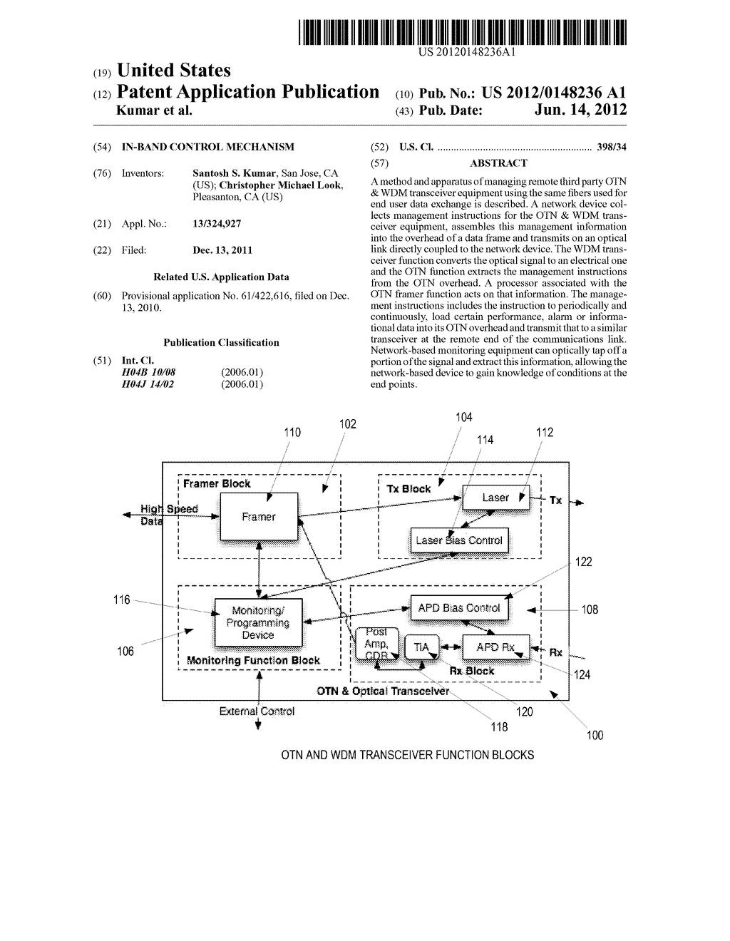 IN-BAND CONTROL MECHANISM - diagram, schematic, and image 01