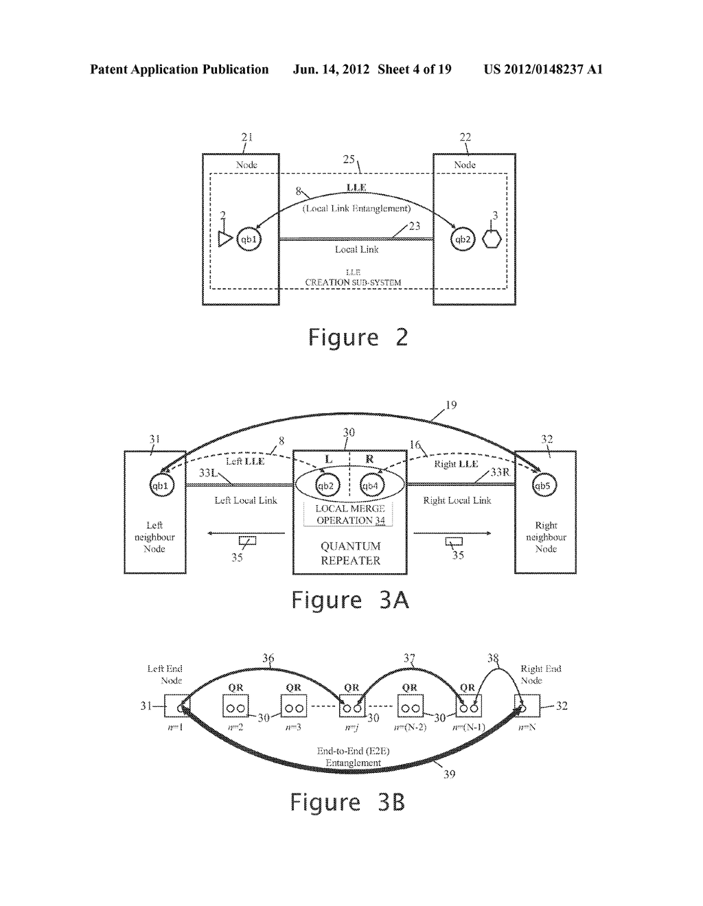 Quantum Repeater And System And Method For Creating Extended Entanglements - diagram, schematic, and image 05