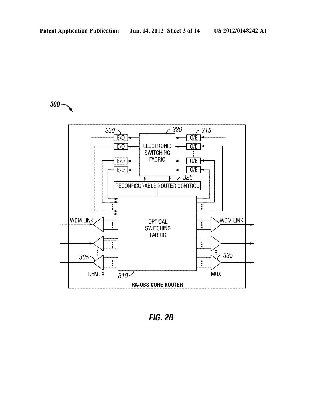 Dense Wavelength Division Multiplexing Multi-Mode Switching Systems and     Methods for Concurrent and Dynamic Reconfiguration with Different     Switching Modes - diagram, schematic, and image 04