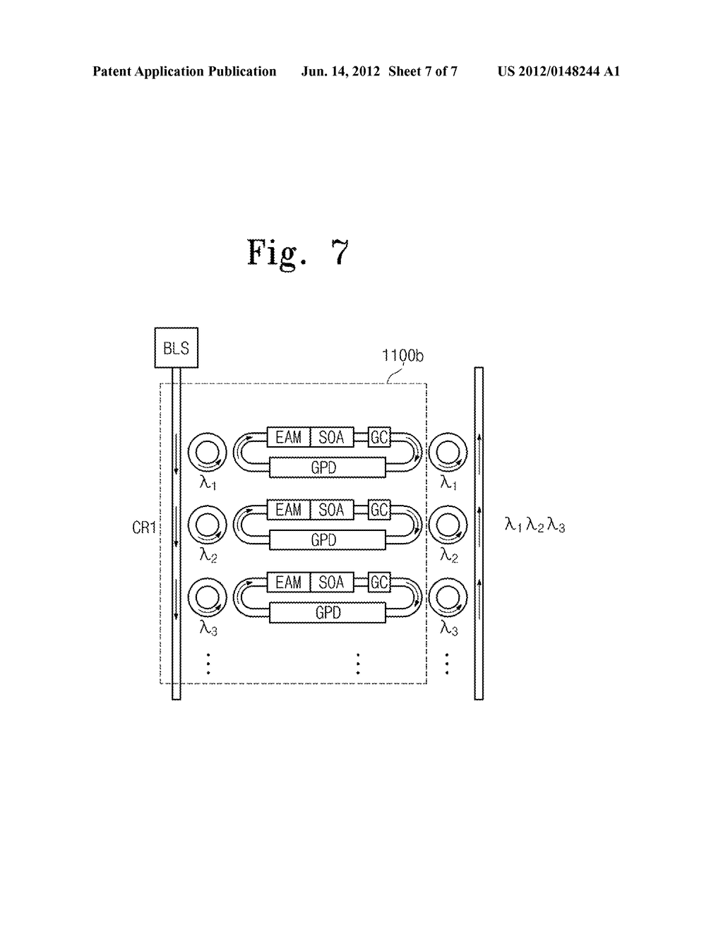 OPTICAL NETWORK STRUCTURES FOR MULTI-CORE CENTRAL PROCESSOR UNIT - diagram, schematic, and image 08