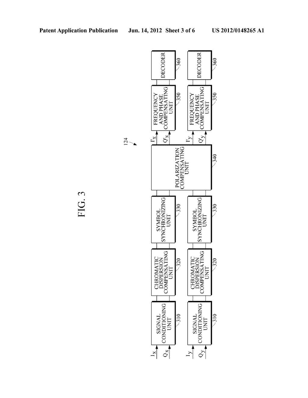 COHERENT OPTICAL RECEIVING DEVICE CAPABLE OF DIGITAL EQUALIZATION OF     OPTICAL INPUT, DIGITAL EQUALIZATION METHOD FOR OPTICAL INPUT AND COHERENT     OPTICAL TRANSMITTING/RECEIVING DEVICE - diagram, schematic, and image 04