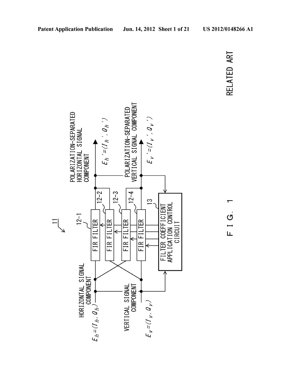 DIGITAL COHERENT OPTICAL RECEIVER, ADAPTIVE EQUALIZER, AND DIGITAL     COHERENT OPTICAL COMMUNICATION METHOD - diagram, schematic, and image 02