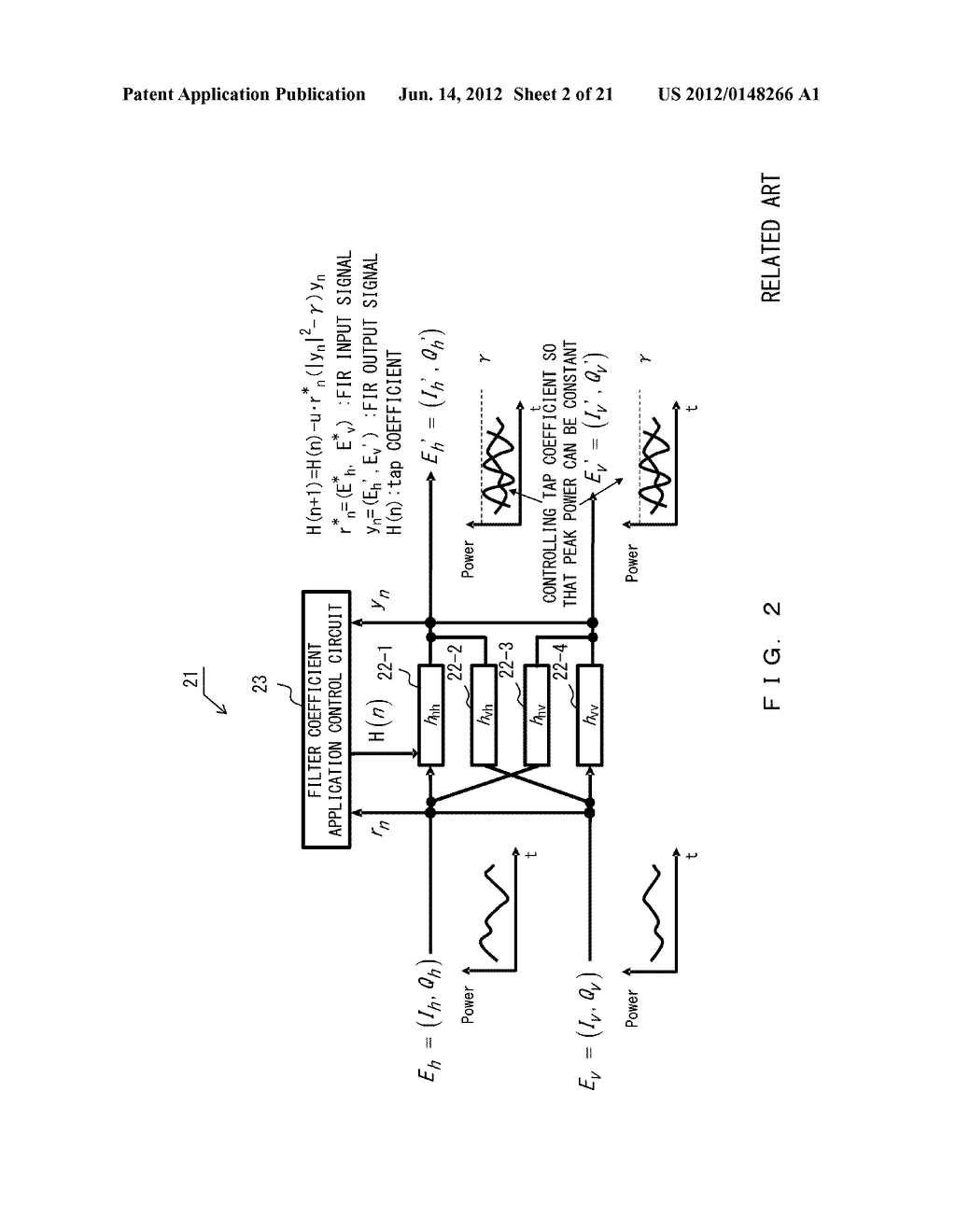 DIGITAL COHERENT OPTICAL RECEIVER, ADAPTIVE EQUALIZER, AND DIGITAL     COHERENT OPTICAL COMMUNICATION METHOD - diagram, schematic, and image 03