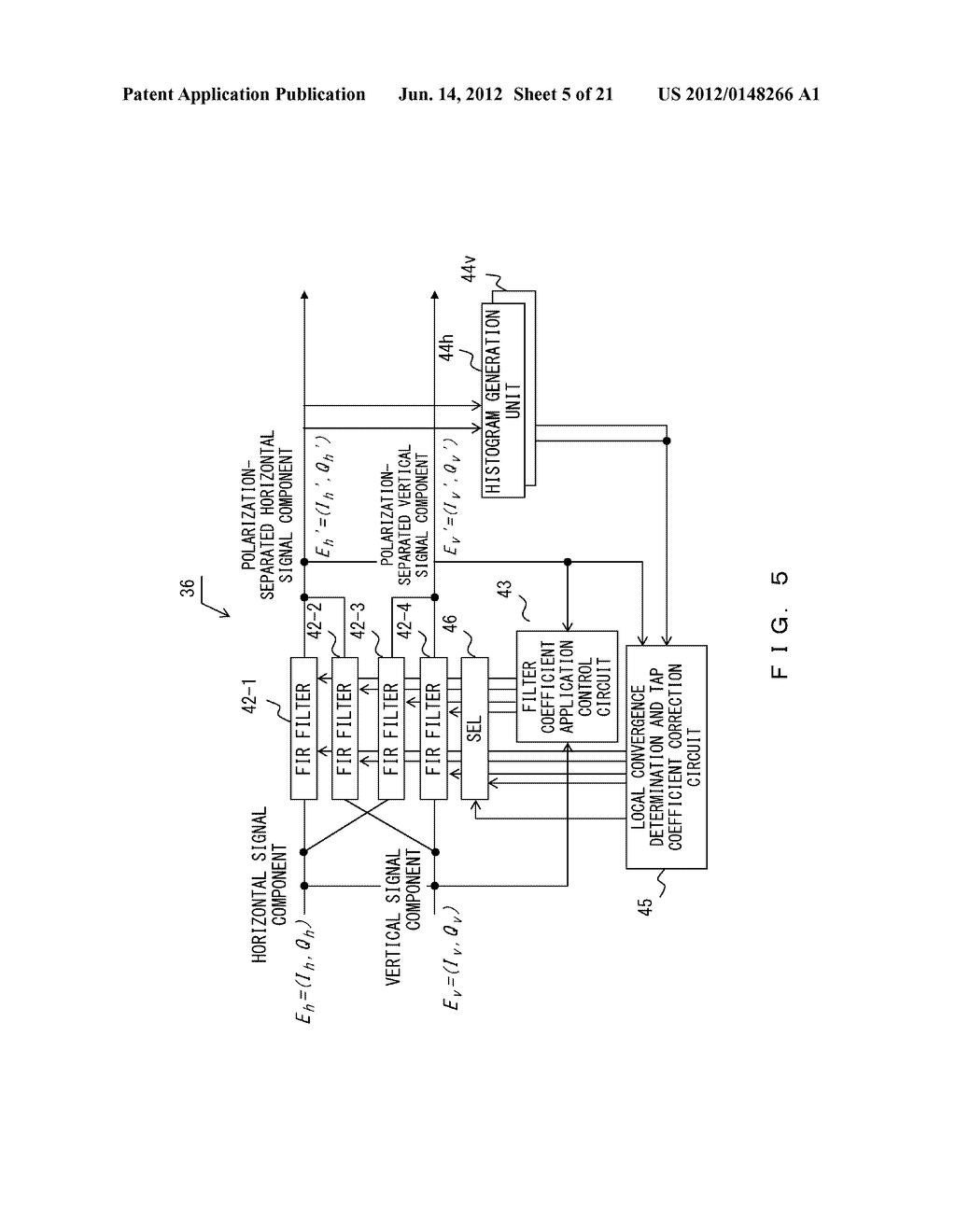 DIGITAL COHERENT OPTICAL RECEIVER, ADAPTIVE EQUALIZER, AND DIGITAL     COHERENT OPTICAL COMMUNICATION METHOD - diagram, schematic, and image 06