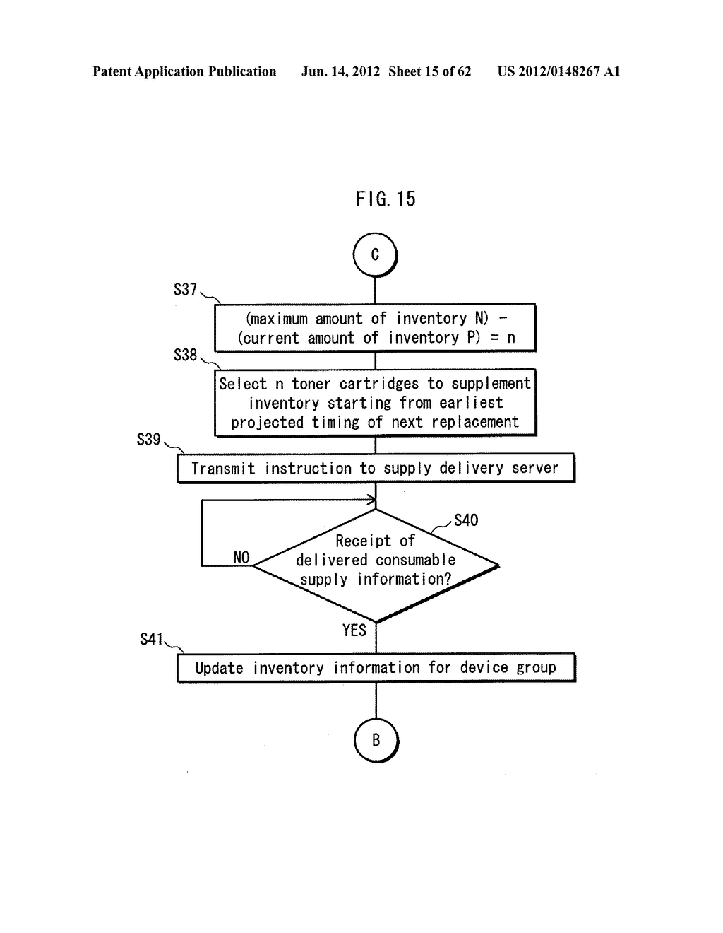 INVENTORY MANAGEMENT DEVICE AND INVENTORY MANAGEMENT METHOD - diagram, schematic, and image 16